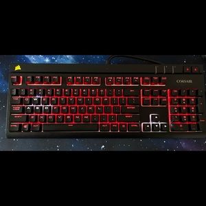 Corsair STRAFE RGB Mechanical Gaming Keyboard — CHERRY® MX SILENT
